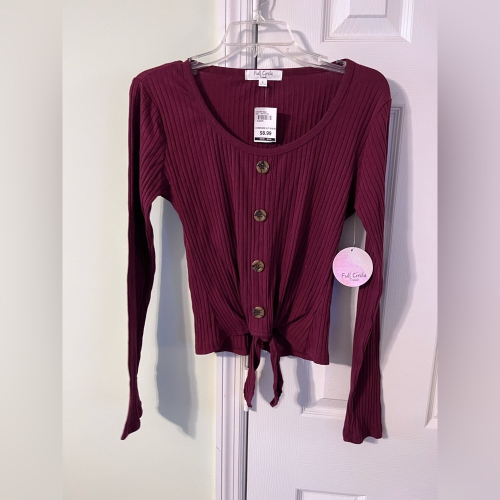 Along Sleeve Blouse